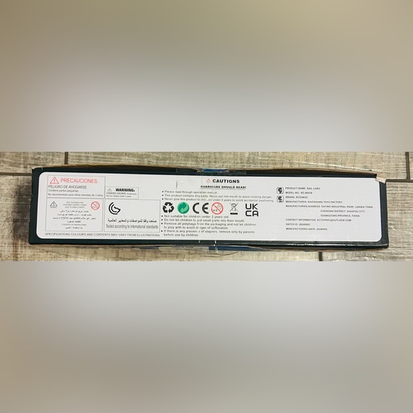 Electric Rail Car Race Track Set NIB - Picture 8 of 8